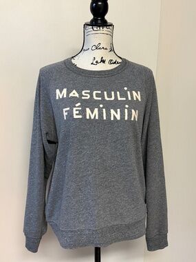 🦉 CLARE V MASCULINE FEMININE SWEATSHIRT